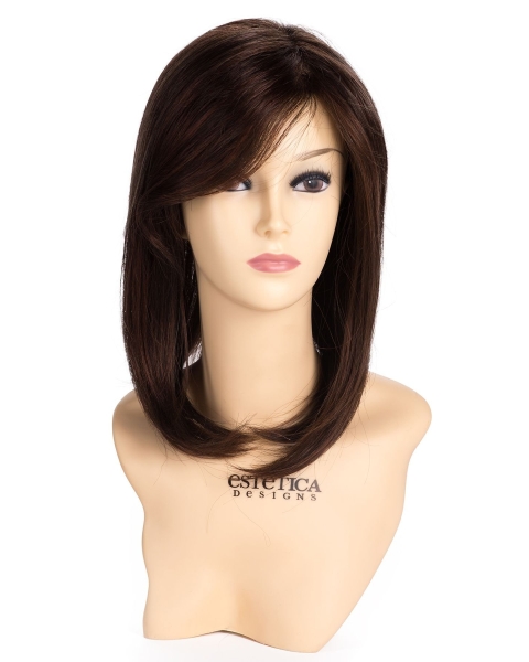 Mono Wiglet-Mono Part | Synthetic Hair - Monofilament Base 