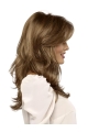 Classic Brown 16" Straight Long Synthetic Lace Front Women Wigs