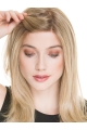 Long Blonde 16" Straight  100% Hand-tied Remy Human Hair Women Wigs