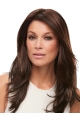 Flexibility 16" Long Straight Layered Monofilament Lace Front Synthetic Women Wigs