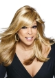  18" Straight Lace Front Long Remy Human Hair Wendy Williams Women Wigs