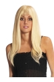 Blonde Long Straight Full Lace Remy Human Hair Women Wigs