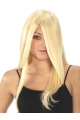 Blonde Long Straight Full Lace Remy Human Hair Women Wigs