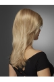 14'' Long Straight Blonde Monofilament Layered Beautiful Synthetic Women Wigs