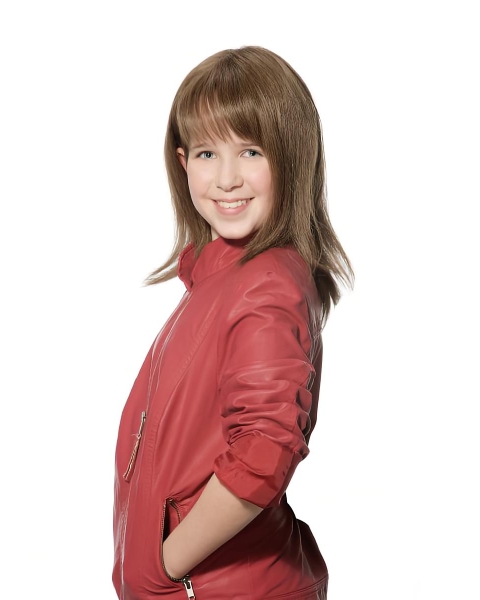 12'' New Design Fashional Long Shoulder Length Straight With Bangs Brown 100% Hand-Tied Mono Top Synthetic kids Wigs