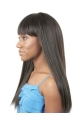 20'' Long Straight Capless Exquisite Black Straight Synthetic Women African American Wigs