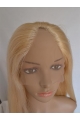 20'' Straight Cosy Blonde Lace Front Long U Part  Remy Hair Wig Women Wigs