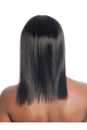 16'' Amazing Black Straight Capless Long Human Hair Wigs & Half Wigs