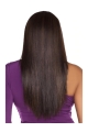 Best Brown Straight Without Bangs Capless Long Human Hair Wigs & Half Wigs