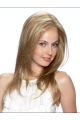 16'' Blonde Straight Monofilament Lace Front Synthetic New Long Women Wigs