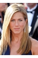 16'' Ideal Blonde Straight Layered Without Bangs Capless Long  Synthetic Women Jennifer Aniston Wigs