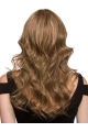 Affordable Wavy Without Bangs 100% Hand-Tied Monofilament Remy Human Hair Long Women Wigs