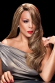 24 Inch Wavy Without Bangs Full Lace Long Synthetic Women Wendy Williams  Wigs