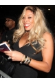 20'' Blonde Wavy Without Bangs Lace Front Long Human Hair Wendy Williams Inspired Wigs