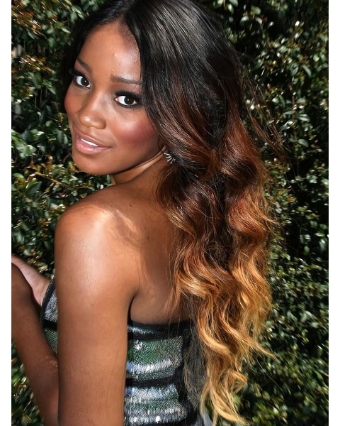 22" Wavy Long Full Lace Two Tone Wigs