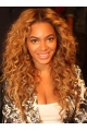 Beyonce Knowles Passionate and Vivacious 100% Human Hair Long Wavy Lace Front Wig about 22 Inches