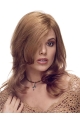 Lace Front Wavy Remy Human Hair Durable Long Wigs