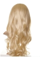 Faddish Blonde Wavy Long Synthetic Wigs