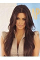 Kardashian Hairstyle Long Loose Wavy 26 Inches Lace Front 100% Real Human Hair Wig