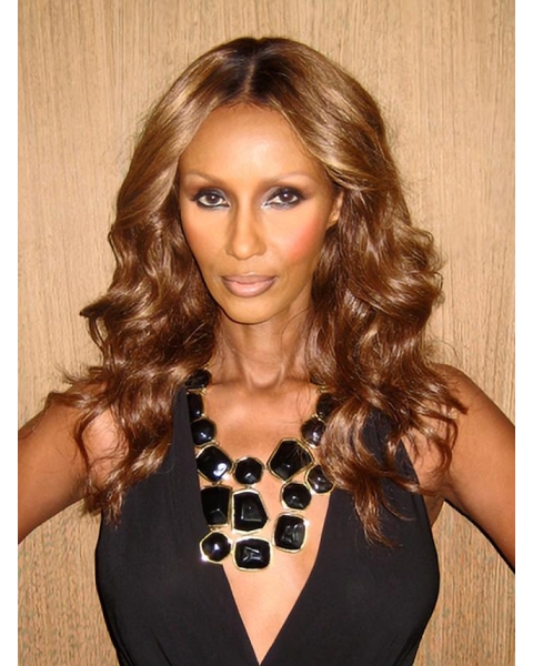 Iman Elegante Lace Front Brown Wigs