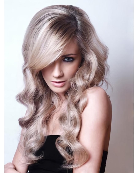 Fashion Wavy Long Celebrity Wigs