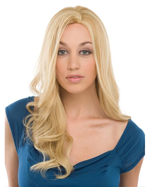 Cosy Blonde Wavy Long Celebrity Wigs