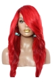 22 Inches With Side Bangs Lace Front Synthetic Wigs