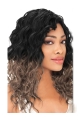 Gorgeous 20 Inch long Wavy Style Lace Front 100% Remy Hair Ombre Wigs