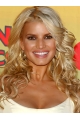 Jessica Simpson delicate long softly layered wavy lace wig about 20 inches