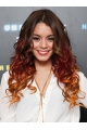 Curly Vanessa Hudgens Brown & Blonde Ombre Synthetic Long Hair Style 