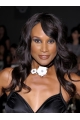 Beverly Johnson Cute Smooth Long Wavy Glueless Lace Human Hair Wig