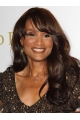 Beverly Johnson Stunning Long Full body Wavy Lace Front Human Hair Wig with Bangs