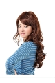 Amazing Auburn Wavy Long Synthetic Wigs