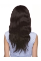 Comfortable Black Wavy Long Human Hair Wigs