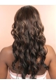 Brown Layered Wavy Gentle African American Wigs