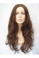 Traditiona Brown Wavy Long Celebrity Wigs