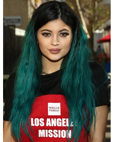 Ombre 22" Lace Front Kylie Jenner Wigs