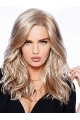 16" Curly Blonde Classic Long Wigs