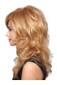 Blonde Curly Synthetic Soft Long Wigs