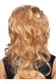 Blonde Curly Synthetic Soft Long Wigs