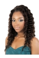 Flexibility Brown Curly Long African American Wigs