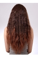 Remy Human Hair Long Fluffy Wavy Ombre Wigs