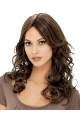 Discount Brown Curly Long Petite Wigs