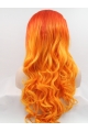 Synthetic Lace Front  Curly Ombre/2 Tone Without Bangs Long Women Wigs