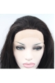 Synthetic Lace Front  Curly Black Without Bangs Long Women Wigs