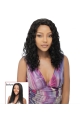 Suitable Black Curly Long Human Hair Full Lace Women Wigs