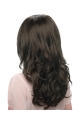 Amazing Black Curly Monofilament Remy Human Hair Long  Women Wigs