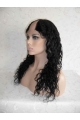 Wholesome Black Curly Lace Front Long U Part Human Hair Women Wigs