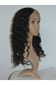 Top Black Curly Lace Front Long Human Hair U Part Women Wigs