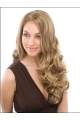 Blonde Curly Capless Synthetic Fashion Long Women Wigs